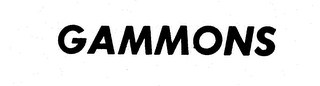 GAMMONS logo