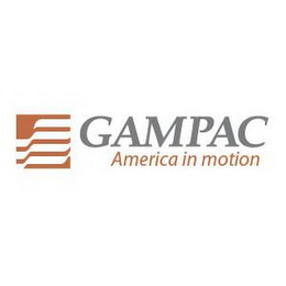 GAMPAC AMERICA IN MOTION logo