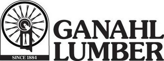 GANAHL LUMBER SINCE 1884 logo