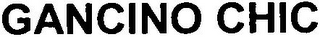 GANCINO CHIC logo