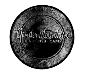 GANDER MOUNTAIN HUNT- FISH- CAMP logo