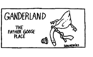 GANDERLAND THE FATHER GOOSE PLACE logo