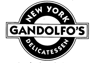 GANDOLFO'S NEW YORK DELICATESSEN logo