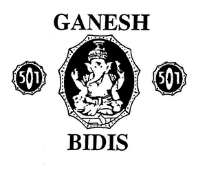 GANESH 501 BIDIS logo