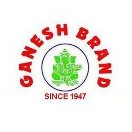 GANESH BRAND SINCE 1947 logo