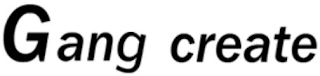 GANG CREATE logo