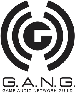 G.A.N.G. GAME AUDIO NETWORK GUILD logo