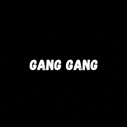 GANG GANG logo