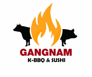 GANGNAM K-BBQ & SUSHI logo