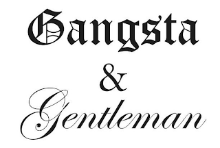 GANGSTA & GENTLEMAN logo