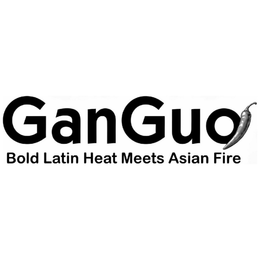 GANGUO BOLD LATIN HEAT MEETS ASIAN FIRE logo