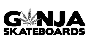GANJA SKATEBOARDS logo