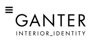 GANTER INTERIOR IDENTITY logo