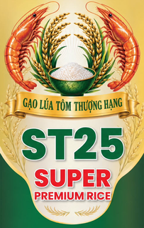 GAO LUA TOM THUONG HANG  ST25 SUPER PREMIUM RICE logo