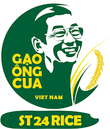 GAO ÔNG CUA VIET NAM ST24 RICE logo