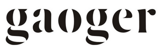 GAOGER logo