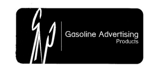 GAP GASOLINE ADVERTISING PRODUCTS logo
