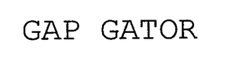 GAP GATOR logo