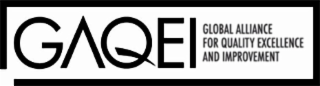 GAQEI GLOBAL ALLIANCE FOR QUALITY EXCELLENCE AND IMPROVEMENT logo