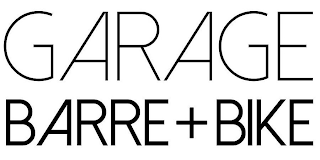 GARAGE BARRE + BIKE logo