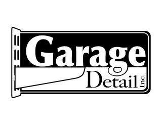 GARAGE DETAIL INC. logo