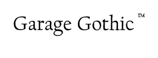 GARAGE GOTHIC logo