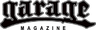 GARAGE MAGAZINE logo