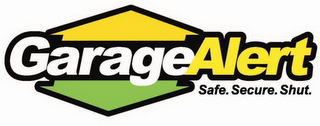 GARAGEALERT SAFE. SECURE. SHUT logo