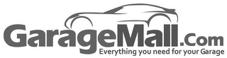 GARAGEMALL.COM EVERYTHING YOU NEED FOR YOUR GARAGE logo