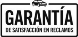 GARANTÍA DE SATISFACCIÓN EN RECLAMOS logo