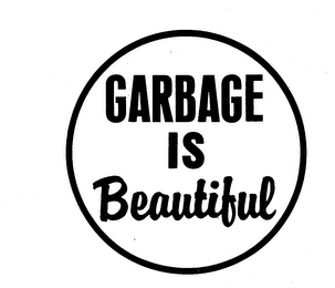 GARBAGE IS BEAUTIFUL logo