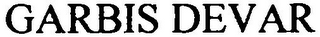 GARBIS DEVAR logo