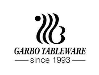GARBO TABLEWARE SINCE 1993 logo