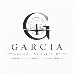GARCIA GLOBAL STRATEGIES BRIDGING CULTURES BUILDING TRUST ADVANCING SOLUTIONS logo