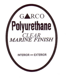 GARCO POLYURETHANE CLEAR MARINE FINISH INTERIOR-EXTERIOR logo