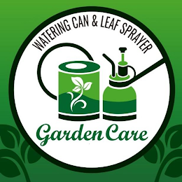 GARDEN CARE, WATERING CAN & LEAF SPRAYER logo