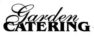 GARDEN CATERING logo