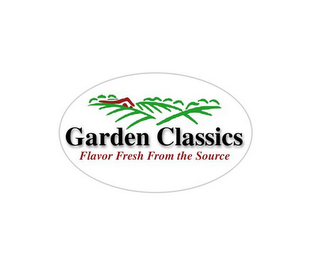 GARDEN CLASSICS FLAVOR FRESH FROM THE SOURCE logo