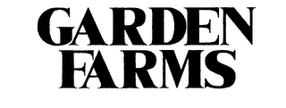 GARDEN FARMS logo