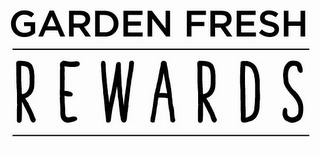 GARDEN FRESH REWARDS logo
