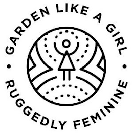 · GARDEN LIKE A GIRL · RUGGEDLY FEMININE logo