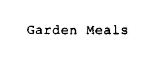 GARDEN MEALS logo