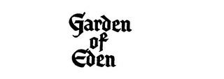 GARDEN OF EDEN logo