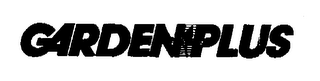 GARDEN PLUS logo