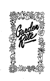GARDEN RITE logo