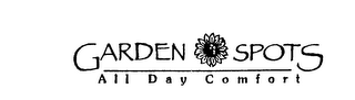 GARDEN SPOTS ALL DAY COMFORT logo