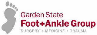 GARDEN STATE FOOT + ANKLE GROUP SURGERY · MEDICINE · TRAUMA logo