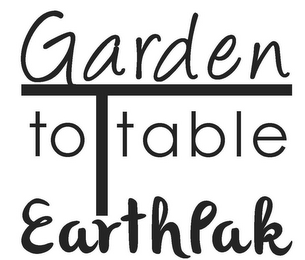 GARDEN TO TABLE EARTHPAK logo