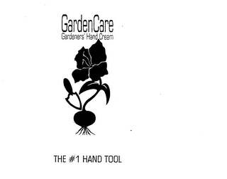 GARDENCARE GARDENERS' HAND CREAM THE #1 HAND TOOL logo
