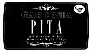GARDENIA PITA ALL NATURAL BAKED GOURMET STYLE CHIPS 0 GRAMS TRANS FAT logo
